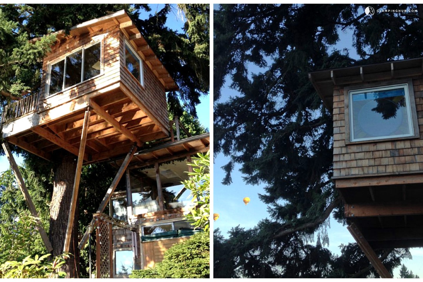 Glamping in the Pacific Northwest: Treehouses
