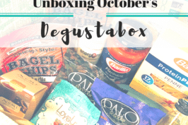 Unboxing October's Degustabox