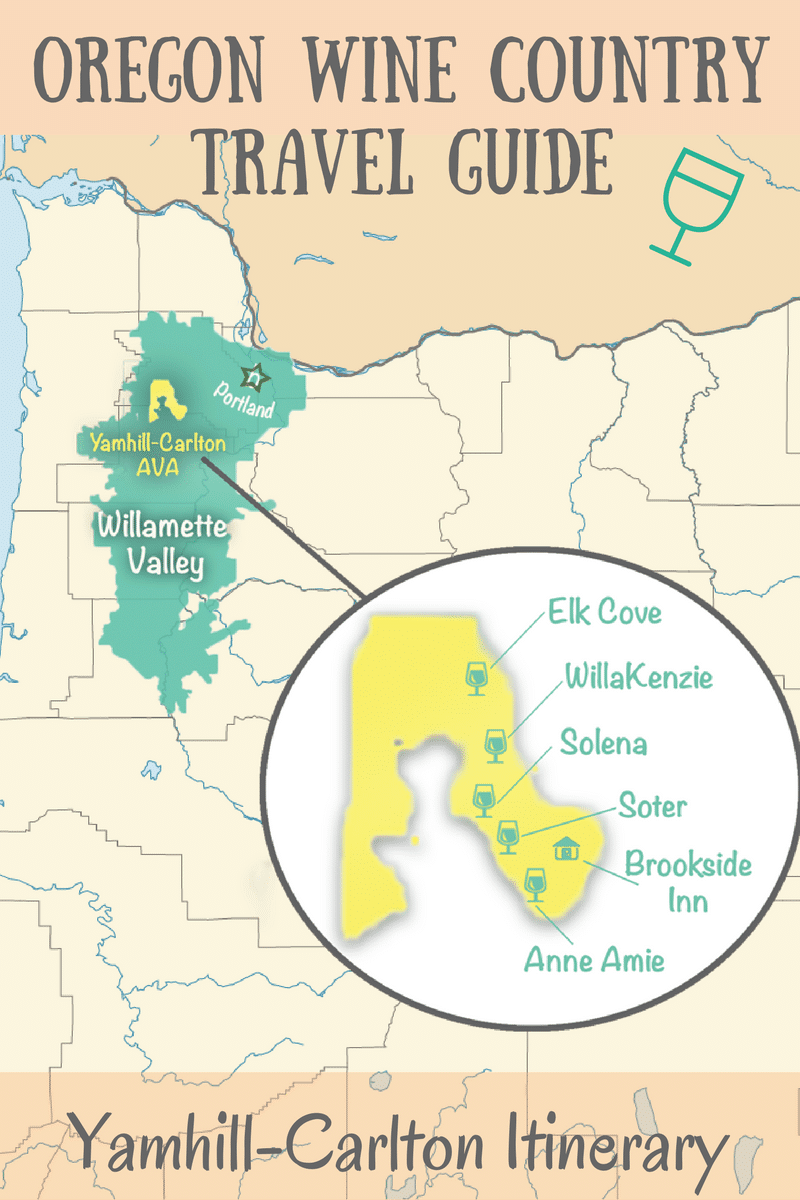 Oregon Wine Country Travel Guide : Yamhill-Carlton Itinerary