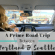 Prius prime road trip between Portland Seattle